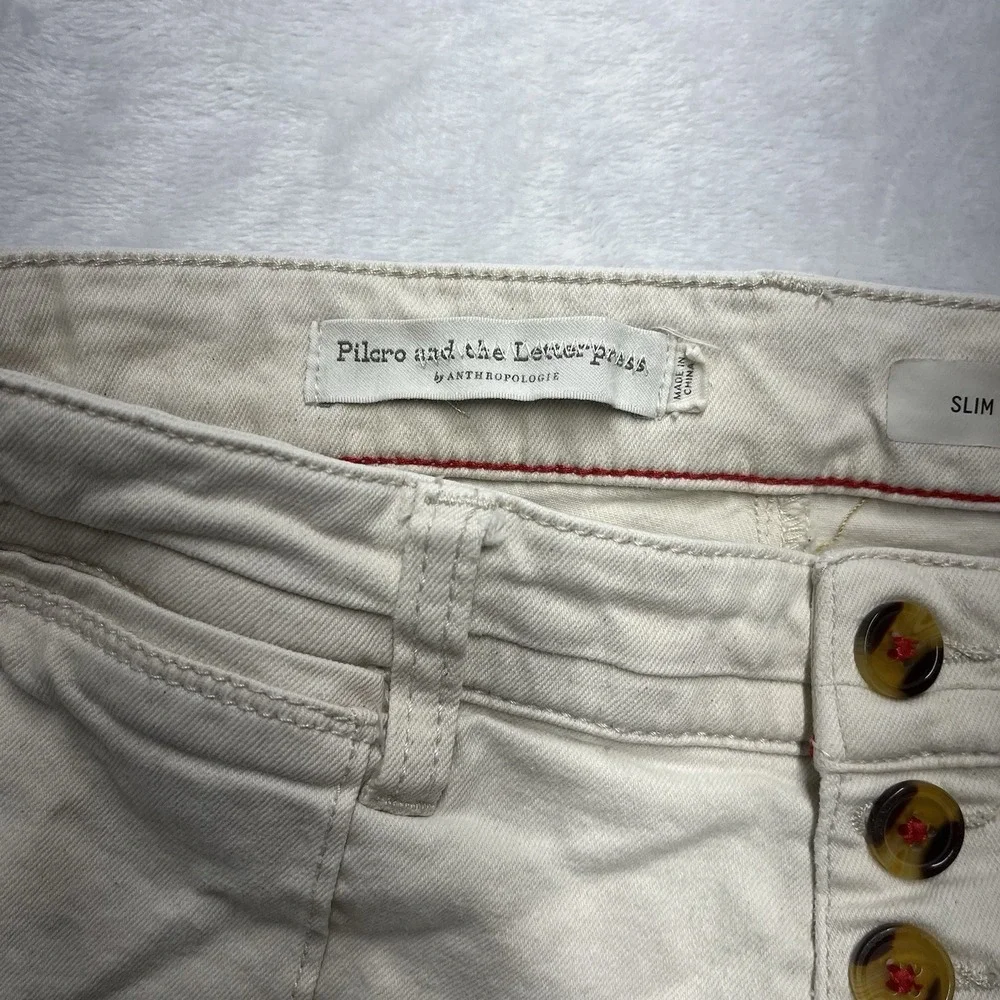 Pilcro Shorts Womens Sz 25 Anthropologie Slim Boyfriend 5.5